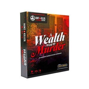 Hunt A Killer -  Mystery: A Wealth Of Murder Board Ga Red